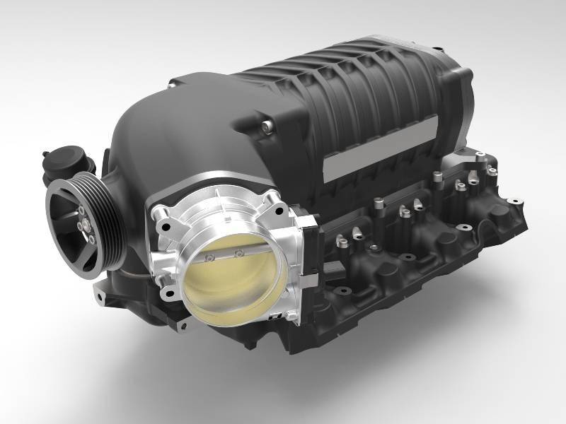 WHIPPLE SUPERCHARGER 2019-2022 GM TRUCK/SUV 5.3L GLOBAL A - L84 GEN 6 3.0L - BLACK - WHP-WK-1210